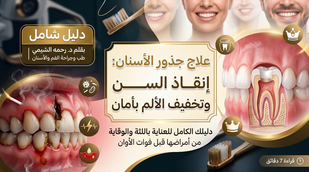 علاج جذور الأسنان